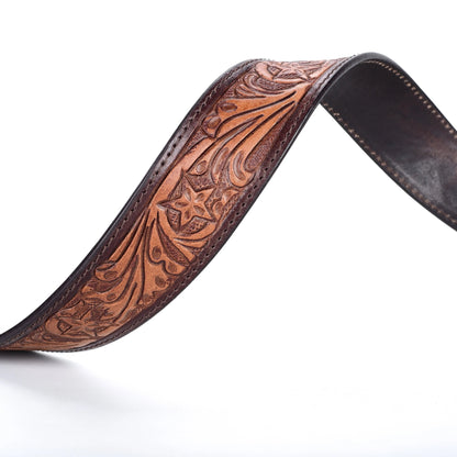 RESISTANCE Western Cowboy Cowgirl Belts For Women With Big Buckle, Plus Size Women's Brown Western Belt NewEngland Tack