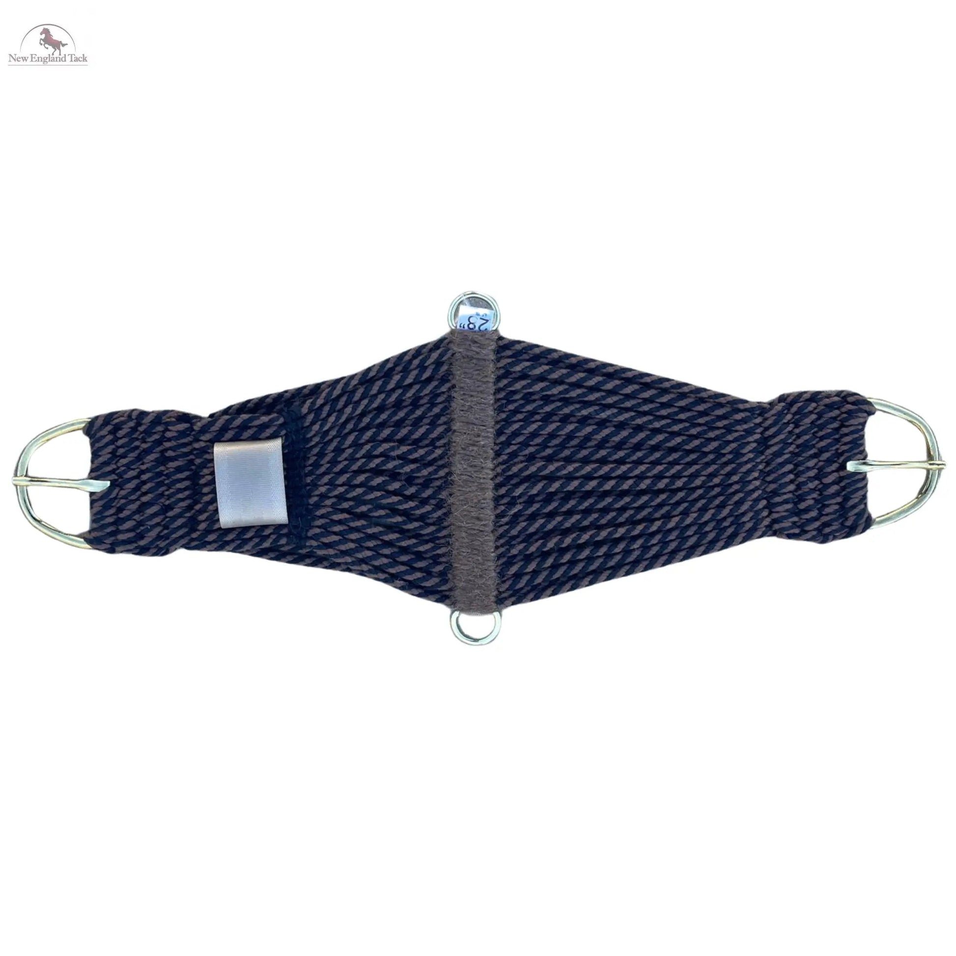 Resistance Cinch Red Poly Blend – 3” Brass Coating, 25-Strand Roper Horse Cinch NewEngland Tack