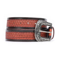 Resistance Classic Western Style Full Grain Leather Belt 1-1/2"(38mm) Wide- Comfortable Accessory With Free Buckle NewEngland Tack
