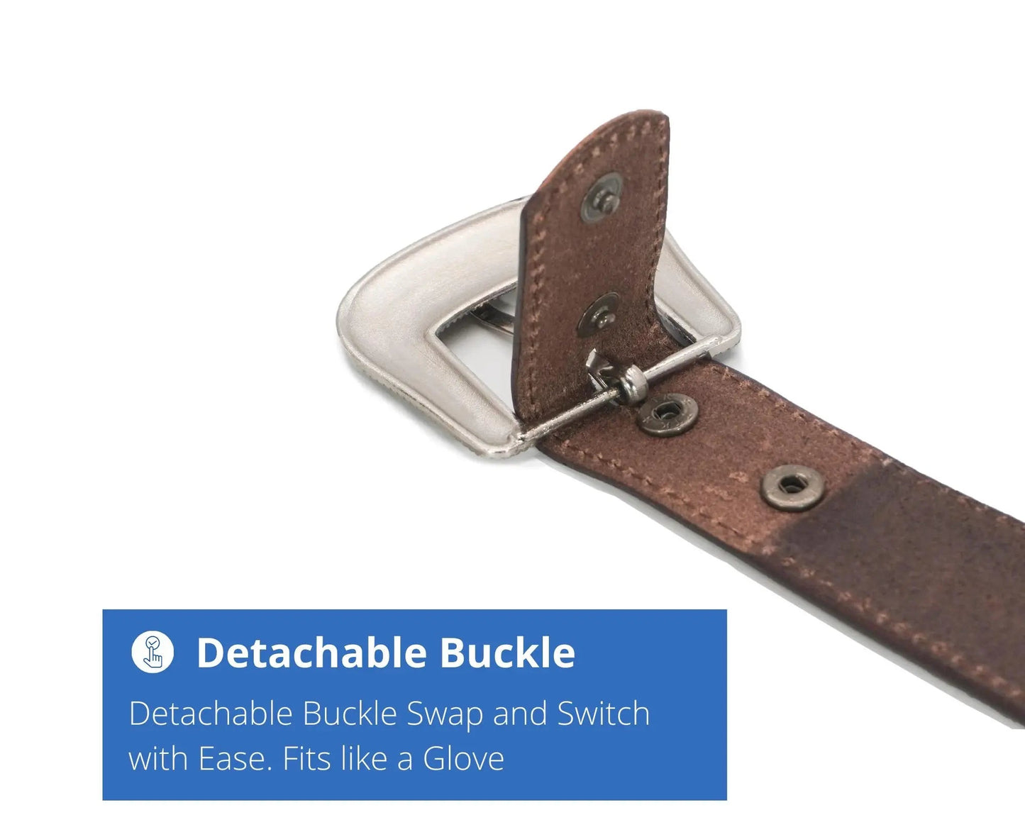 Resistance Floral Coffee Brown Women's Cowgirl Cowboy Country Belt  With Floral Embossed Silver Buckle NewEngland Tack