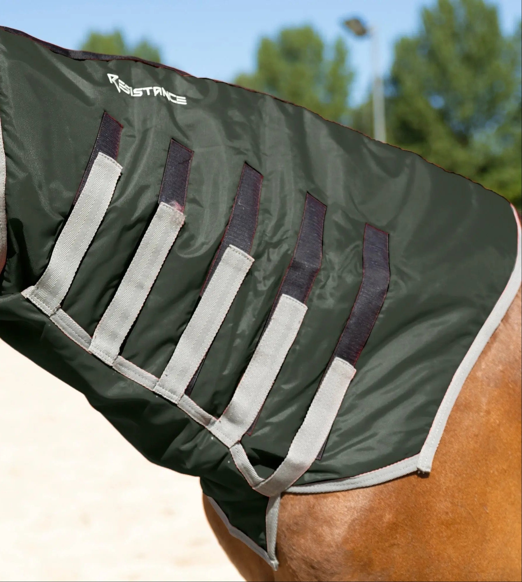 Resistance Lightweight Breathable Horse Neck Cover | Comfortable Waterproof Headless Hood (200 gm Fill) NewEngland Tack