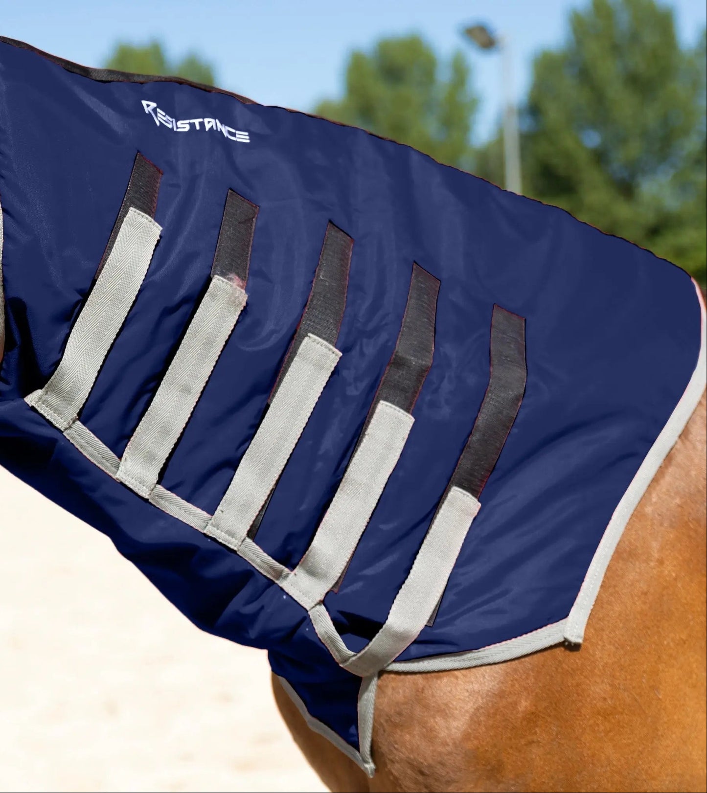 Resistance Lightweight Breathable Horse Neck Cover | Comfortable Waterproof Headless Hood (200 gm Fill) NewEngland Tack