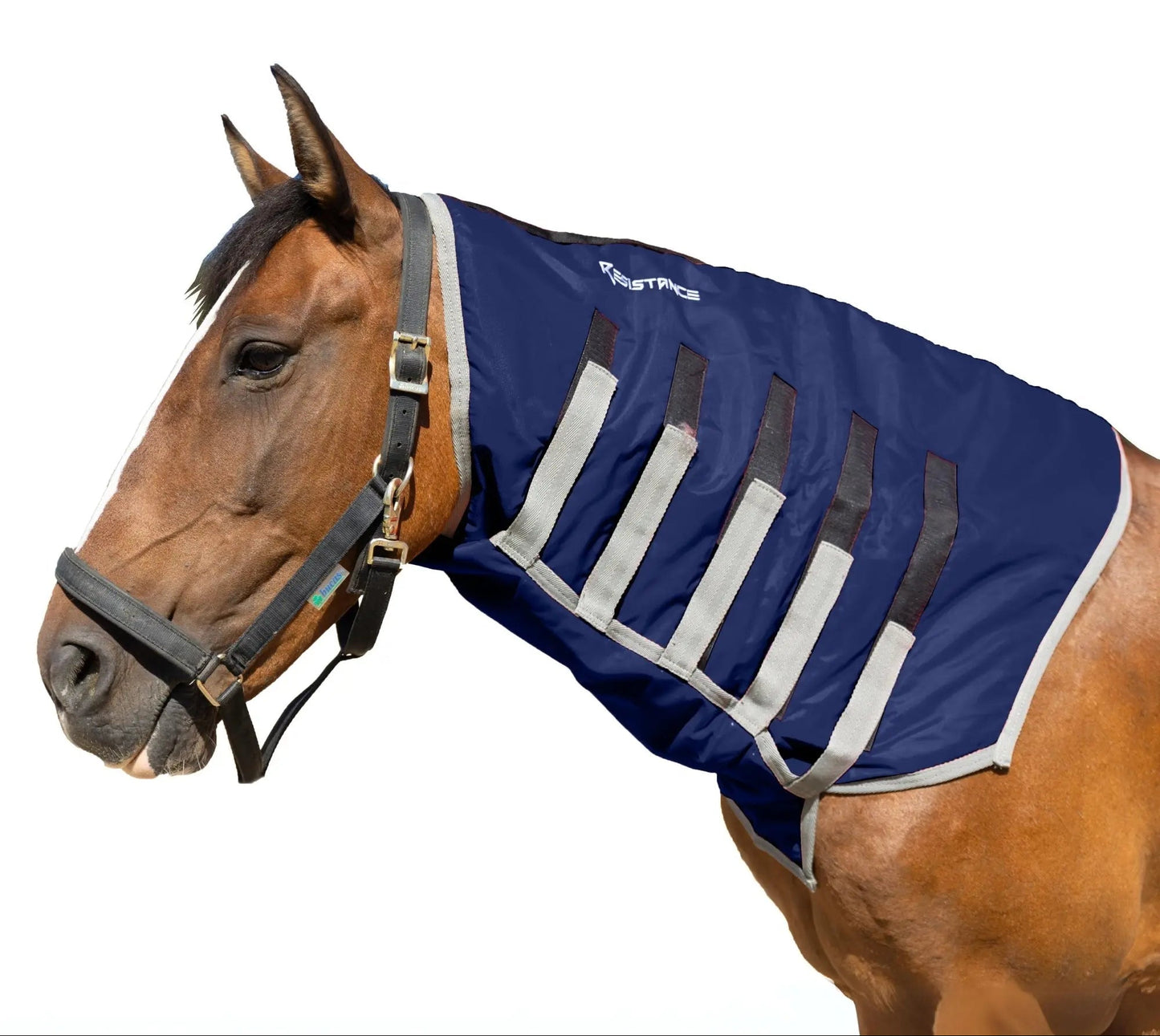 Resistance Lightweight Breathable Horse Neck Cover | Comfortable Waterproof Headless Hood (200 gm Fill) NewEngland Tack