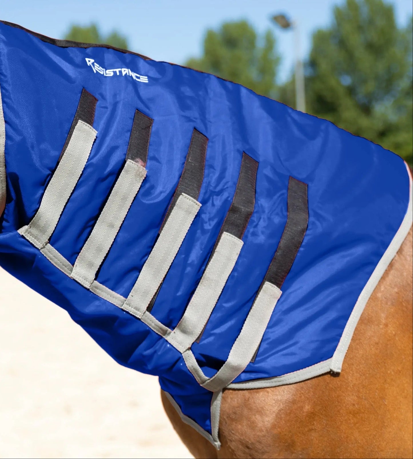 Resistance Lightweight Breathable Horse Neck Cover | Comfortable Waterproof Headless Hood (200 gm Fill) NewEngland Tack