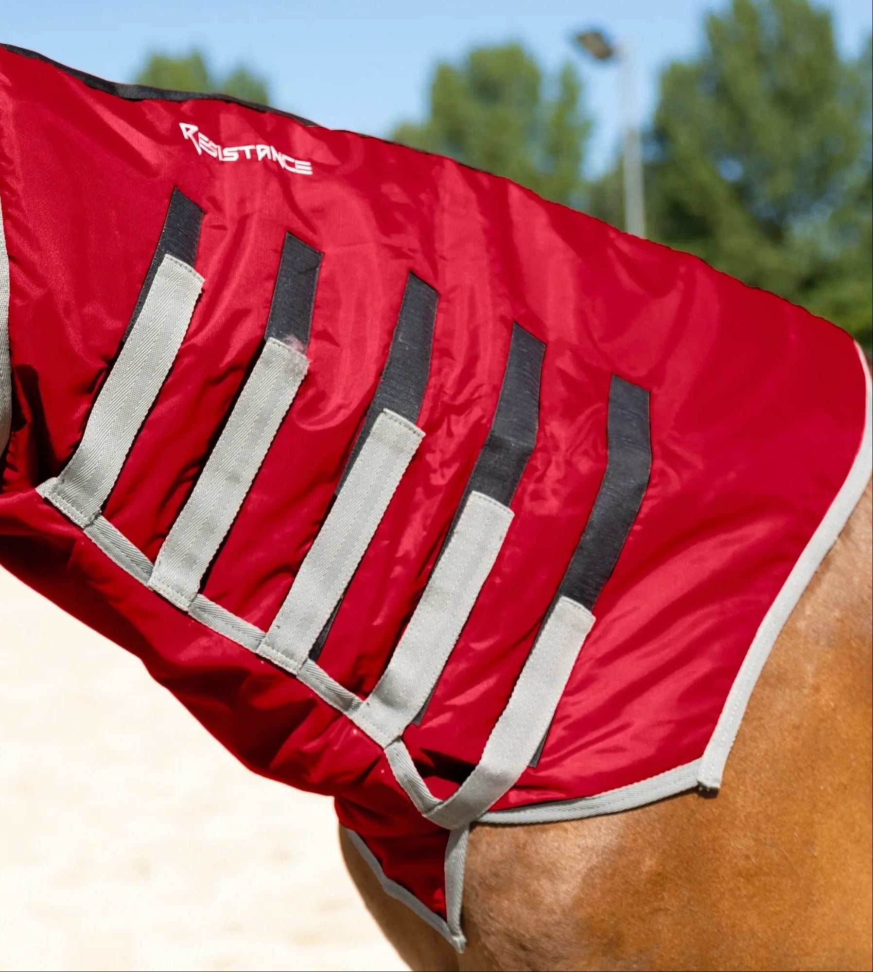 Resistance Lightweight Breathable Horse Neck Cover | Comfortable Waterproof Headless Hood (200 gm Fill) NewEngland Tack