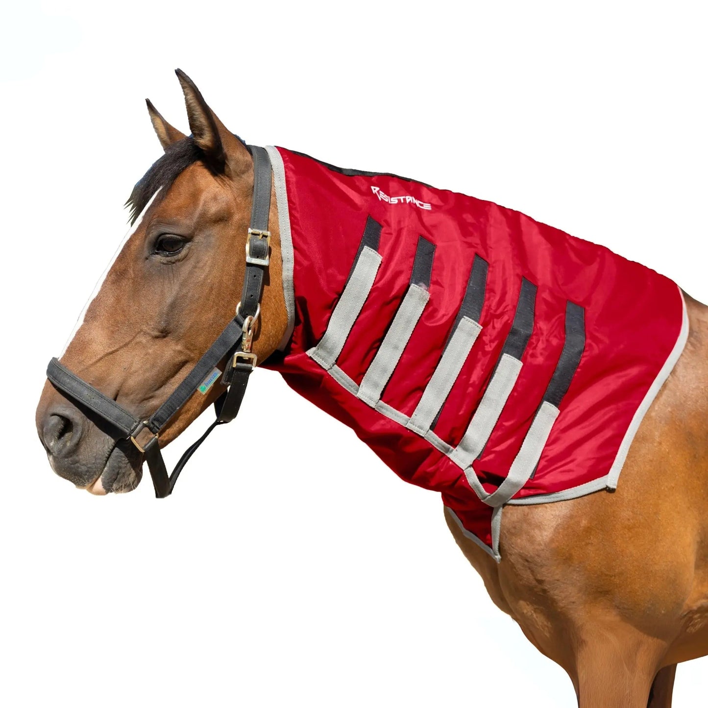 Resistance Lightweight Breathable Horse Neck Cover | Comfortable Waterproof Headless Hood (200 gm Fill) NewEngland Tack