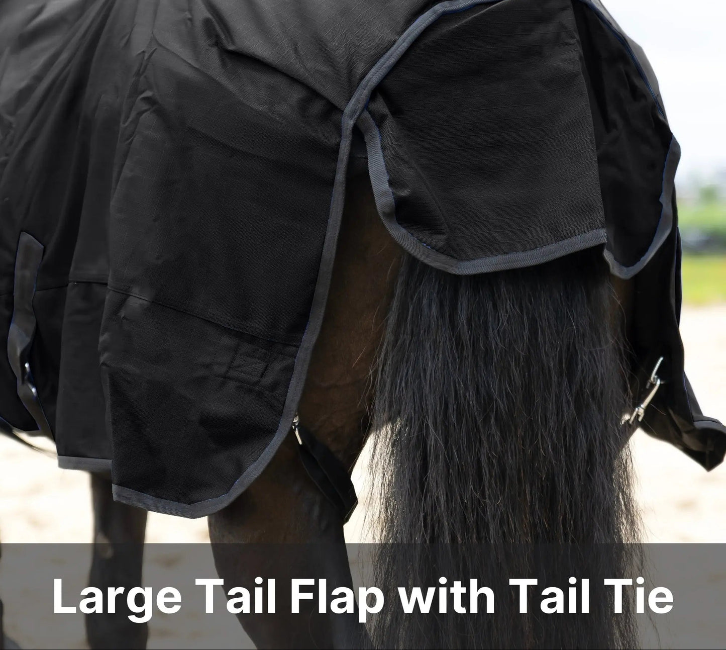 Resistance Premium 1680 Denier Waterproof Horse Turnout Blanket - 300 Grams Fill NewEngland Tack