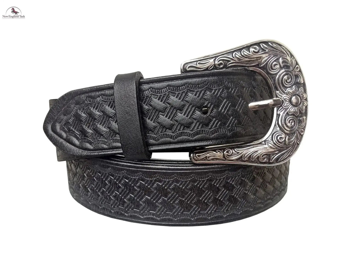 Resistance Cowgirl Belt With Buckle For women| 1.5" Wide Western Belt Leather Strap | Western Belt for Jeans NewEngland Tack