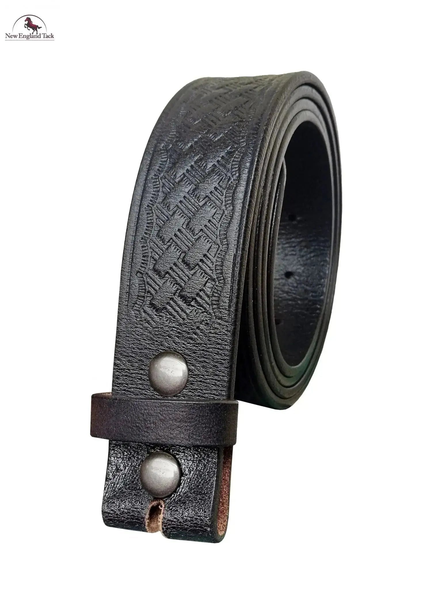 Resistance Cowboy Belt Without Buckle For Men| 1.5" Wide Western Belt Leather Strap | Western Belt for Jeans NewEngland Tack