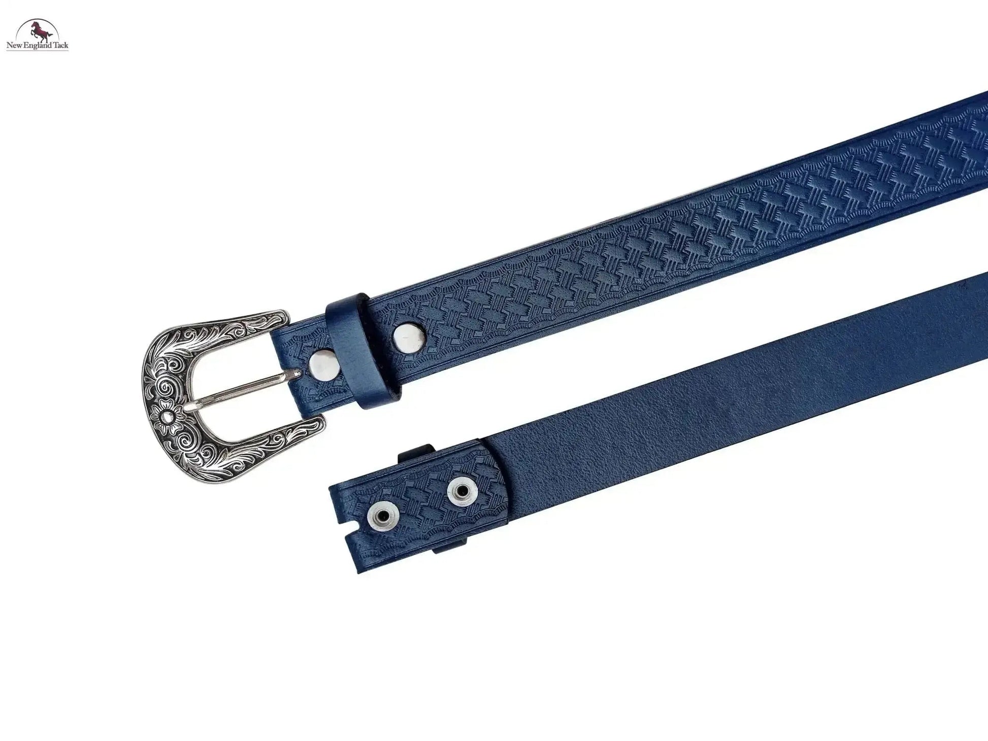 Resistance Cowboy Belt Without Buckle For Men| 1.5" Wide Western Belt Leather Strap | Western Belt for Jeans NewEngland Tack