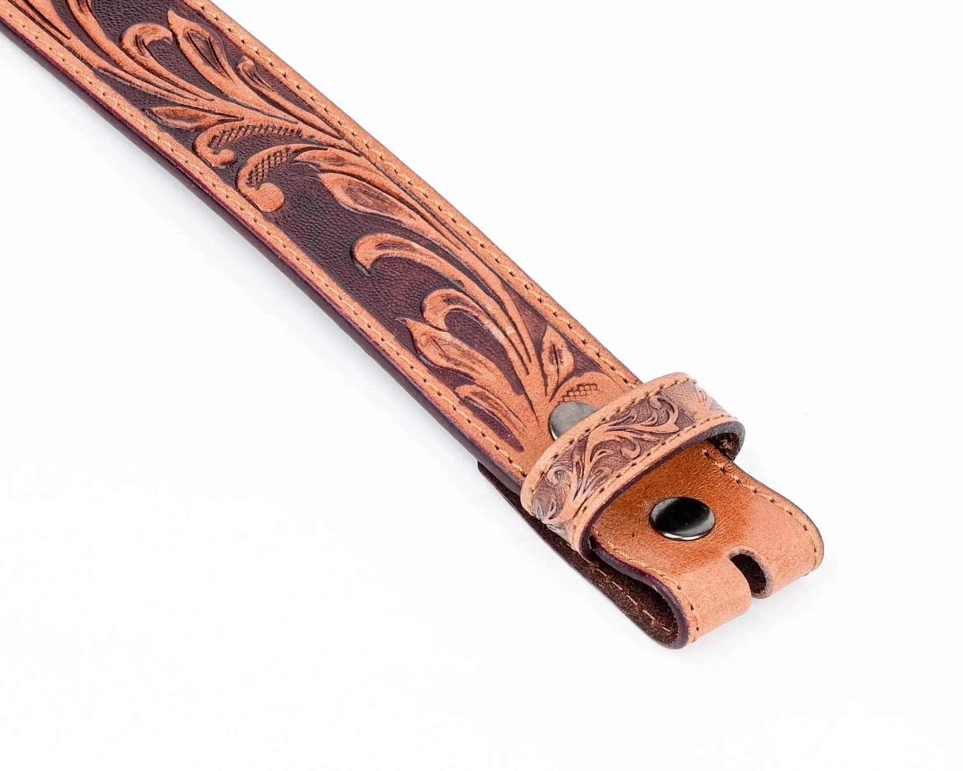 TexanTack Cowboy Buckle Belt For Men | 1.5" Wide Western Belt Leather Strap | Western Belt for Jeans TexanTack
