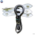 Black Horse Patent Leather Driving Harness White Trim Set Available In Available In Miniature Small Pony Cob And Full Horse NewEnglandTack