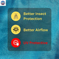 Combo Mesh Sheet for Horses - Mosquito Protection, UV Blocking | Premium Quality