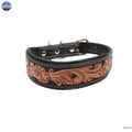 Western Leather Dog Collars NewEngland Tack
