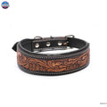 Western Leather Dog Collars NewEngland Tack