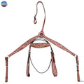 Headstall and Breast Collar Set - Leather NewEngland Tack