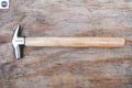13" Horse Hoof Nail Hammer Farrier Tool For Horse Shoe- Silver Color With Wooden Handle - NewEngland Tack