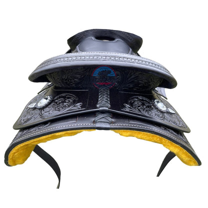 Argentinian Leather Western Saddle | Elegant & Durable Trail Riding