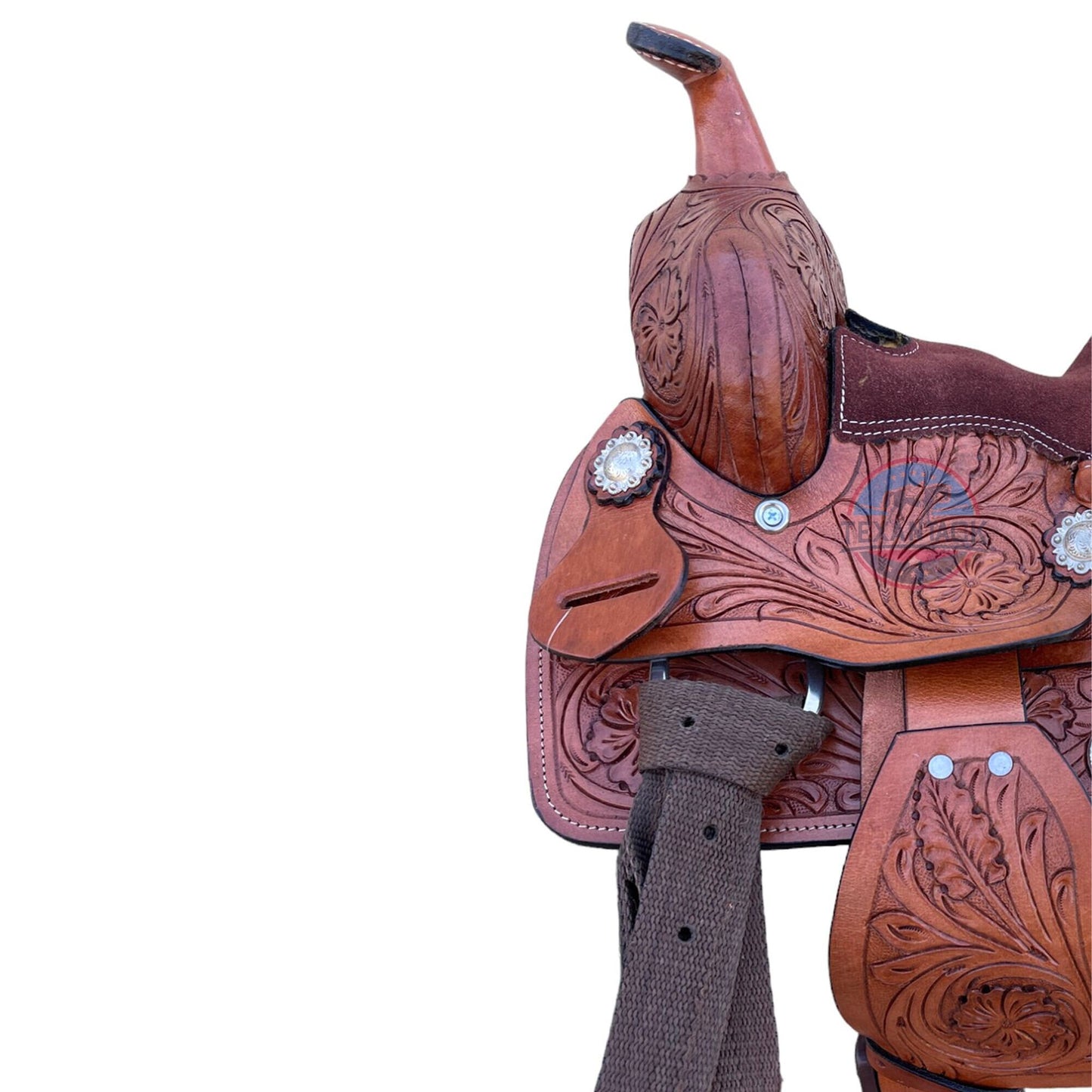 Miniature Western Silver Show Saddle - 8 inch TEXANTACK