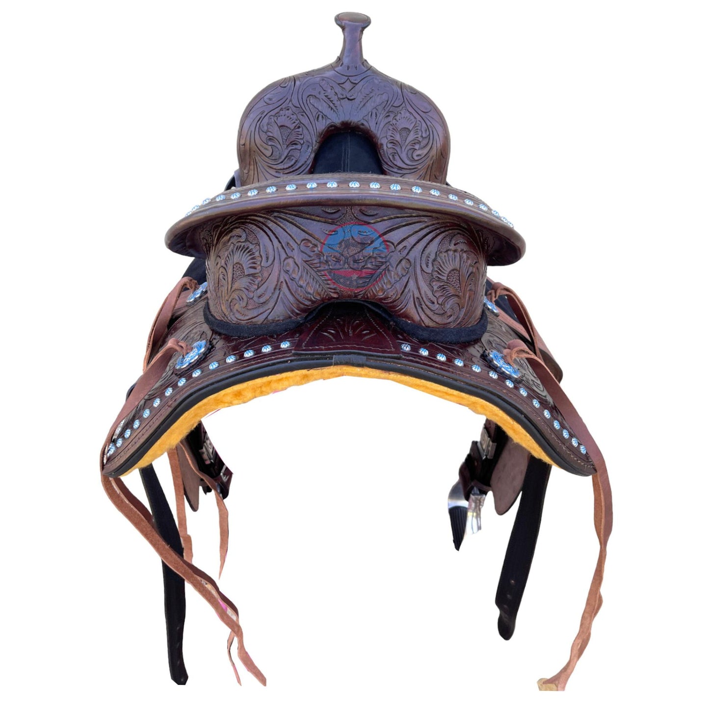 Youth/Adult Western Treeless Saddle - Premium Leather, Flexible Fit, Lightweight Design for Barrel Racing & Trail Riding - Free Shipping TEXANTACK