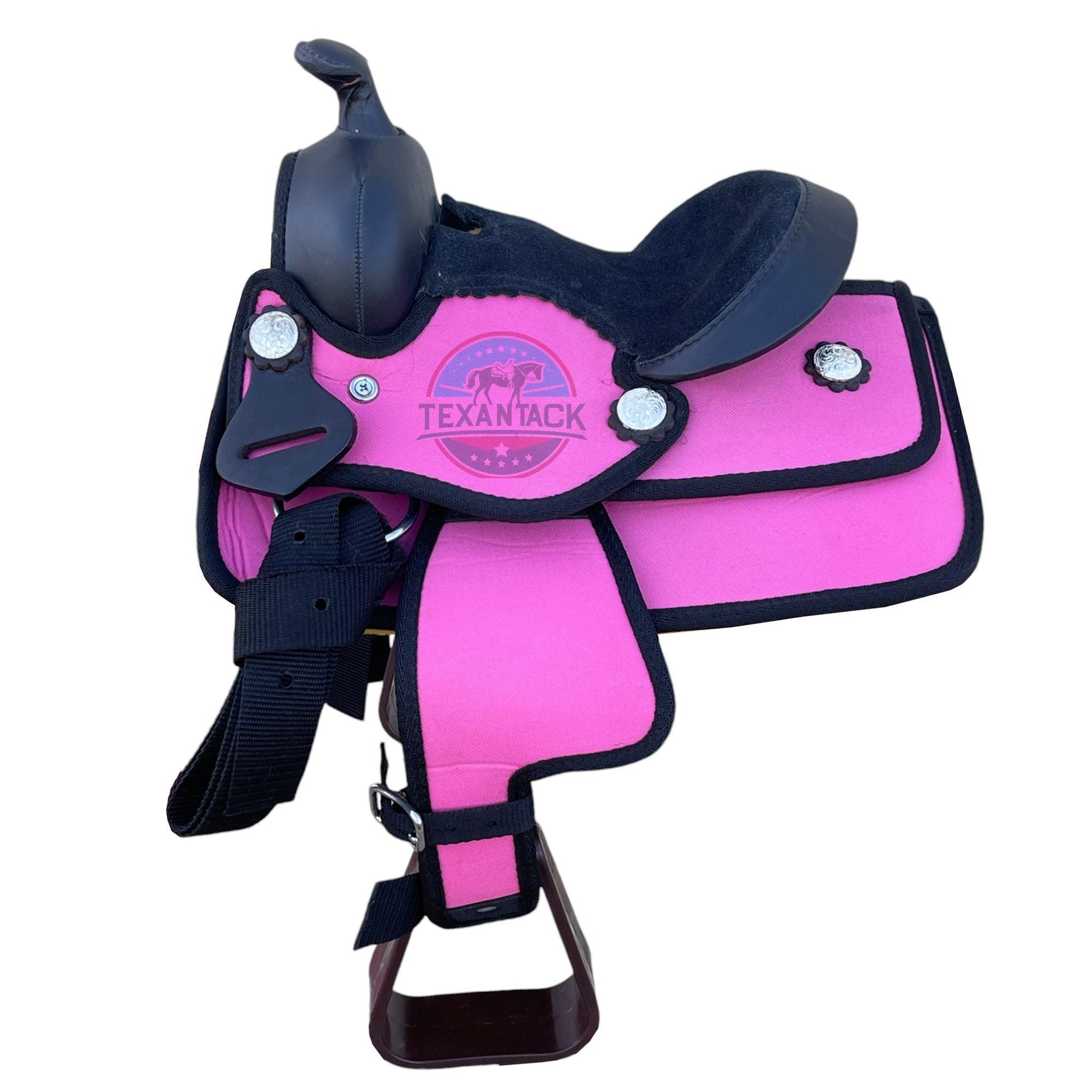 Miniature Western Horse Saddle: Lightweight Synthetic Saddle (8 inch) TEXANTACK