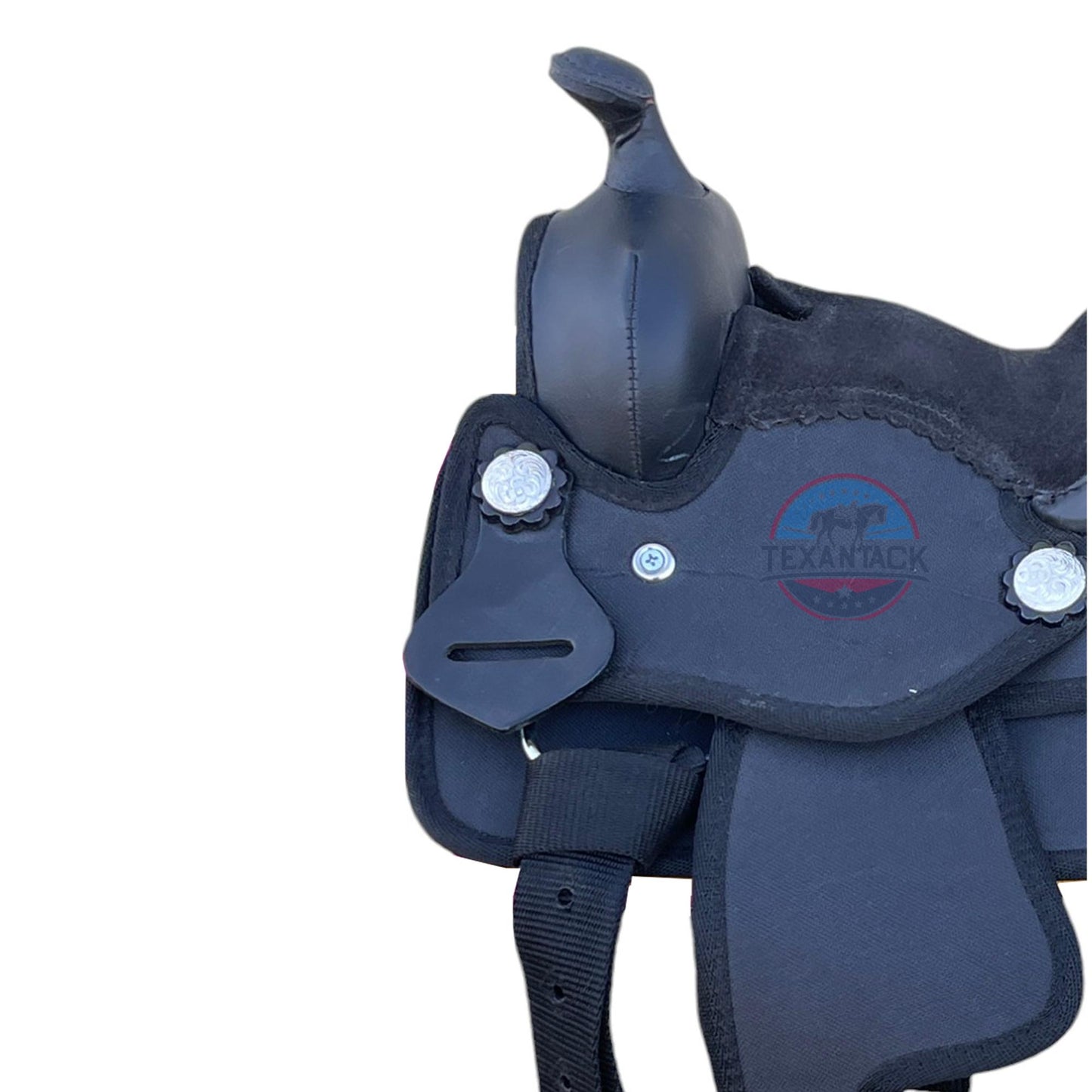 Miniature Western Horse Saddle: Lightweight Synthetic Saddle (8 inch) TEXANTACK