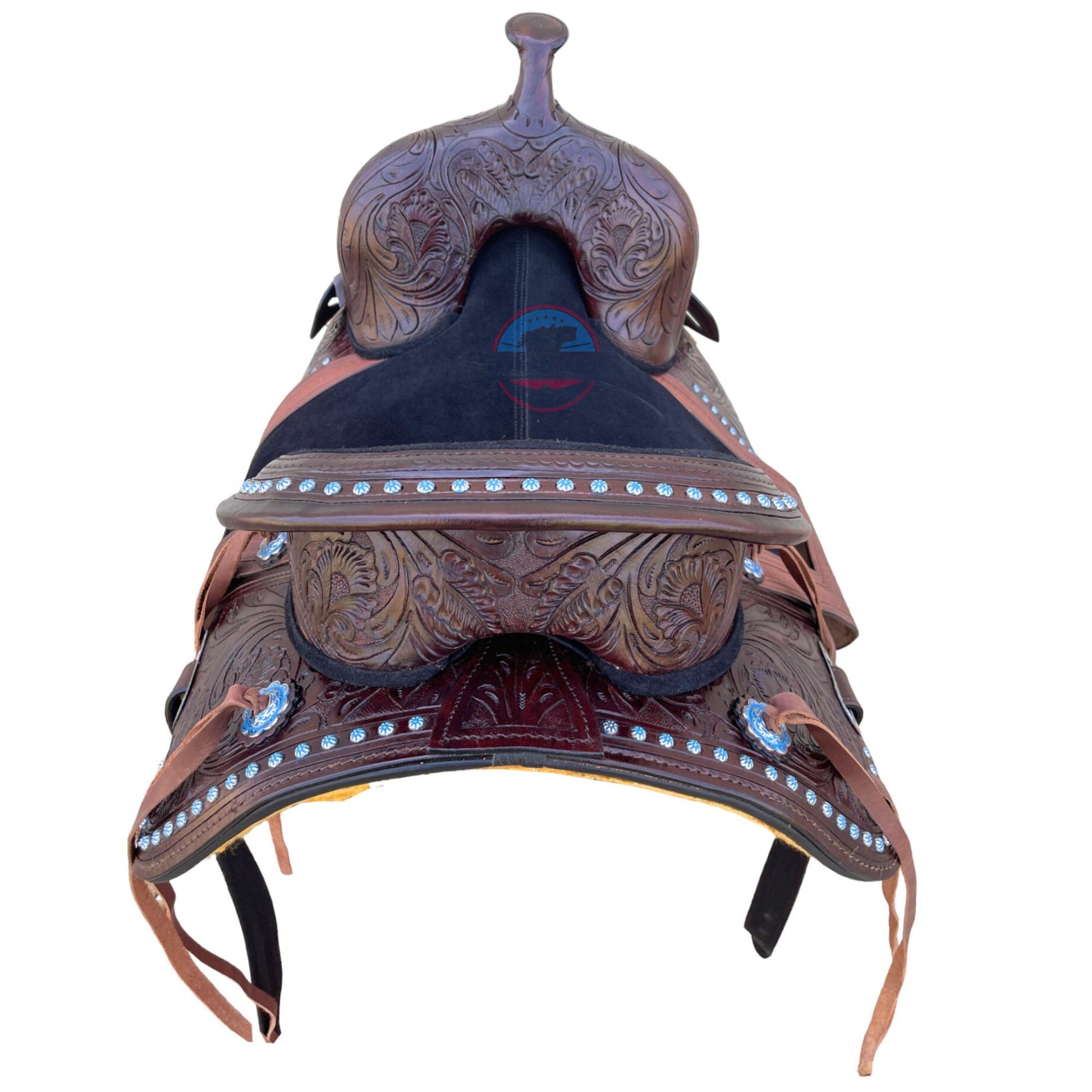 Youth/Adult Western Treeless Saddle - Premium Leather, Flexible Fit, Lightweight Design for Barrel Racing & Trail Riding - Free Shipping TEXANTACK