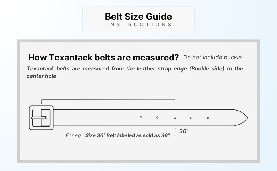 Hand-Tooled Full Grain Leather Western Belt: Embossed Unisex Design TEXANTACK