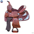 Miniature Western Silver Show Saddle- 8 inch NewEngland Tack