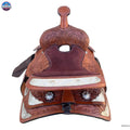 Miniature Western Silver Show Saddle- 8 inch NewEngland Tack