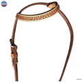 One Ear Headstall Western Horse Tack - Argentinean Leather NewEngland Tack
