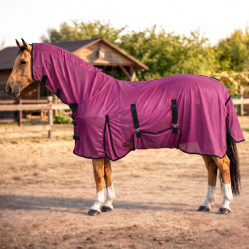 Resistance Mesh Combo Fly Sheet With Gusset Belly Wrap Combo Neck