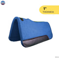 Resistance Handcrafted 31” x 32” Synthetic Felt Performance Saddle Pad with Wear Leathers for Horse Saddle, Handmade Long Lasting Felt Saddle Pad for Horse Available in 1" Thickness Newenglandtack