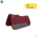 Resistance Handcrafted 31” x 32” Synthetic Felt Performance Saddle Pad with Wear Leathers for Horse Saddle, Handmade Long Lasting Felt Saddle Pad for Horse Available in 1" Thickness Newenglandtack