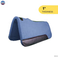 Resistance Handcrafted 31” x 32” Synthetic Felt Performance Saddle Pad with Wear Leathers for Horse Saddle, Handmade Long Lasting Felt Saddle Pad for Horse Available in 1" Thickness Newenglandtack