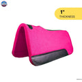 Resistance Handcrafted 31” x 32” Synthetic Felt Performance Saddle Pad with Wear Leathers for Horse Saddle, Handmade Long Lasting Felt Saddle Pad for Horse Available in 1" Thickness Newenglandtack