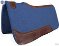 Resistance Handcrafted 31” x 32” Synthetic Felt Performance Saddle Pad with Wear Leathers for Horse Saddle, Handmade Long Lasting Felt Saddle Pad for Horse Available in 3/4" Thickness NewEngland Tack