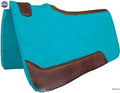 Resistance Handcrafted 31” x 32” Synthetic Felt Performance Saddle Pad with Wear Leathers for Horse Saddle, Handmade Long Lasting Felt Saddle Pad for Horse Available in 3/4" Thickness NewEngland Tack