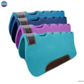 Resistance 31"x32" Handmade Premium Quality Synthetic Felt Cut-Back Pad with Vent Holes Western Cutter Style Saddle Pad for Horse Riding | Available in 1.5" Thickness Newenglandtack