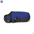 Resistance 600D Dog Blanket with Shoulder Gusset & Quick Grip Belly Band - 50 GSM fill Navy/Black / XX-Small