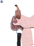 Resistance Adult Western Horse Barrel Saddle With Floral Tooled Available in 14" 15" 16" NewEngland Tack