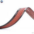 Resistance Full Grain Western Engraved Leather Belt Strap, 1-1/2" Wide Western Belt Leather Strap Floral Tooled Leather Belt Strap NewEngland Tack