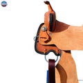 Resistance Basket weave Tooled Roughout Barrel Western Saddle NewEngland Tack