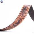 Resistance Cowboy Buckle Belt For Men | 1.5" Wide Western Belt Leather Strap | Western Belt for Jeans NewEngland Tack