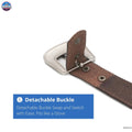 Resistance Floral Coffee Brown Women's Cowgirl Cowboy Country Belt  With Floral Embossed Silver Buckle NewEngland Tack