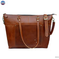 Resistance Genuine Leather Tote Bag Leather Anniversary Wedding Gift for Women Men Zipper Leather Purse Custom Gift for Her Travel Essential NewEngland Tack