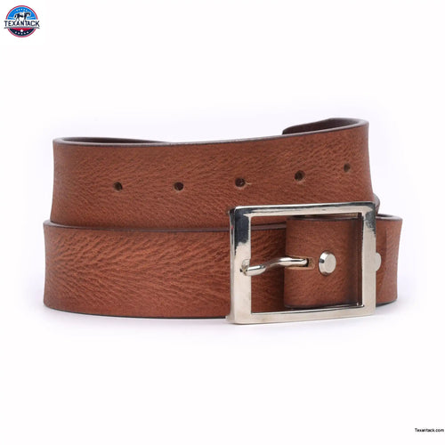 Resistance Full Grain Leather Belt For Men 1.5inch Wide Strap