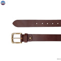 Resistance Full Grain Leather Belt For Men 1.5inch Wide Strap NewEngland Tack