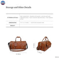 Leather Duffle Bag NewEngland Tack