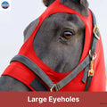 Resistance Horse Hood Slinky Lycra Zippered Mane Braid Shoulder Guard NewEngland Tack